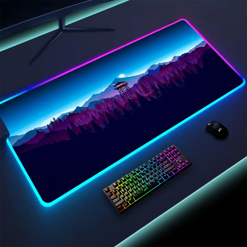 Non-slip RGB Mousepad