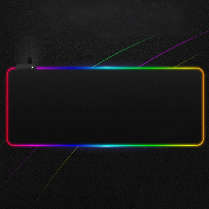 Mousepad gamer com retroiluminação RGB