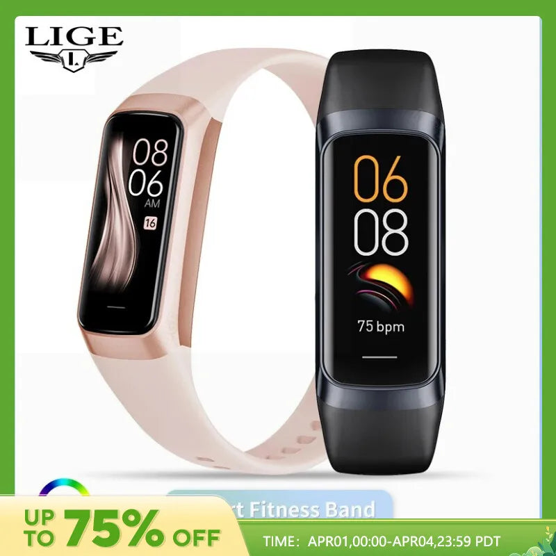 LIGE Amoled Smart Watch