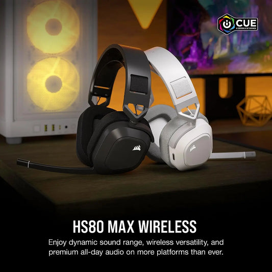 Corsair HS80 MAX Wireless Multiplatform Gaming Headset with Bluetooth