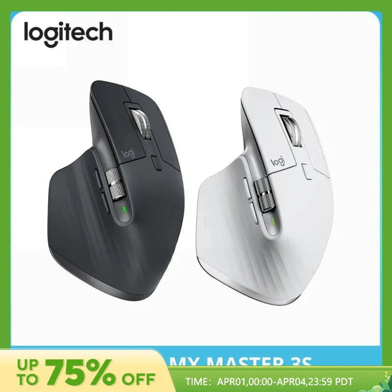 Logitech MX Master 3S Wireless Bluetooth Mouse