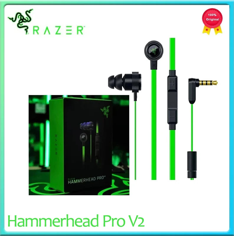 Razer Wired Earphones Hammerhead Pro V2