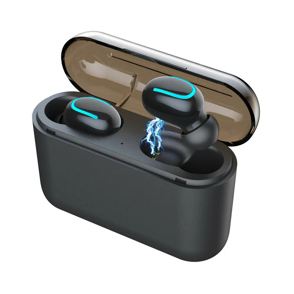 Bluetooth 5.0 Headset TWS Wireless Earphones Twins Earbuds