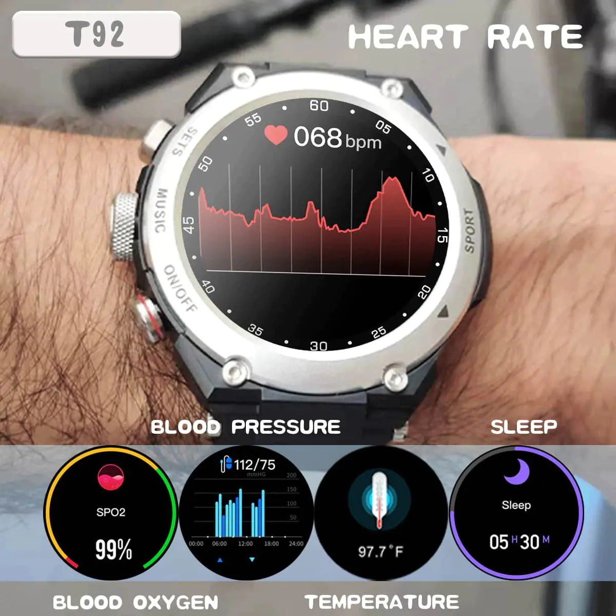 Oryon™ - Sports Smartwatch