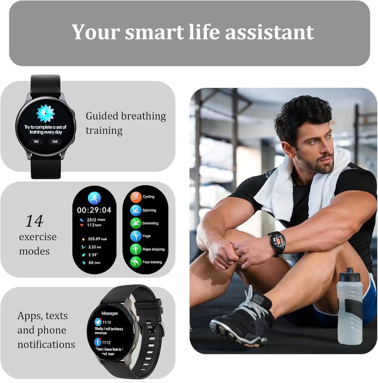 FitPro Smartwatch S5