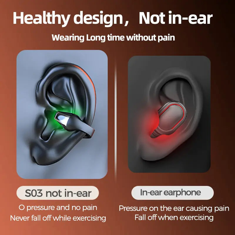 Bone Conduction Bluetooth Earphone