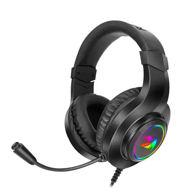 Redragon Hylas H260 Rgb Gaming Hoofdtelefoon, 3.5Mm Surround Sound Computer Pc Headset Oordopjes Microfoon Voor Ps4 Switch Xbox-One